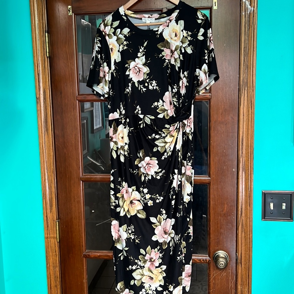 Nine Britton Mehira Brushed Knit Dress XXL NWT